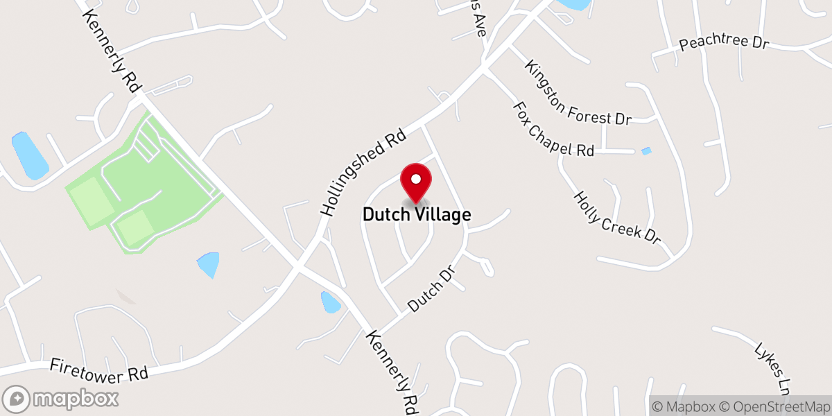 Map showing location of Love In Carolina Wedding Officiants