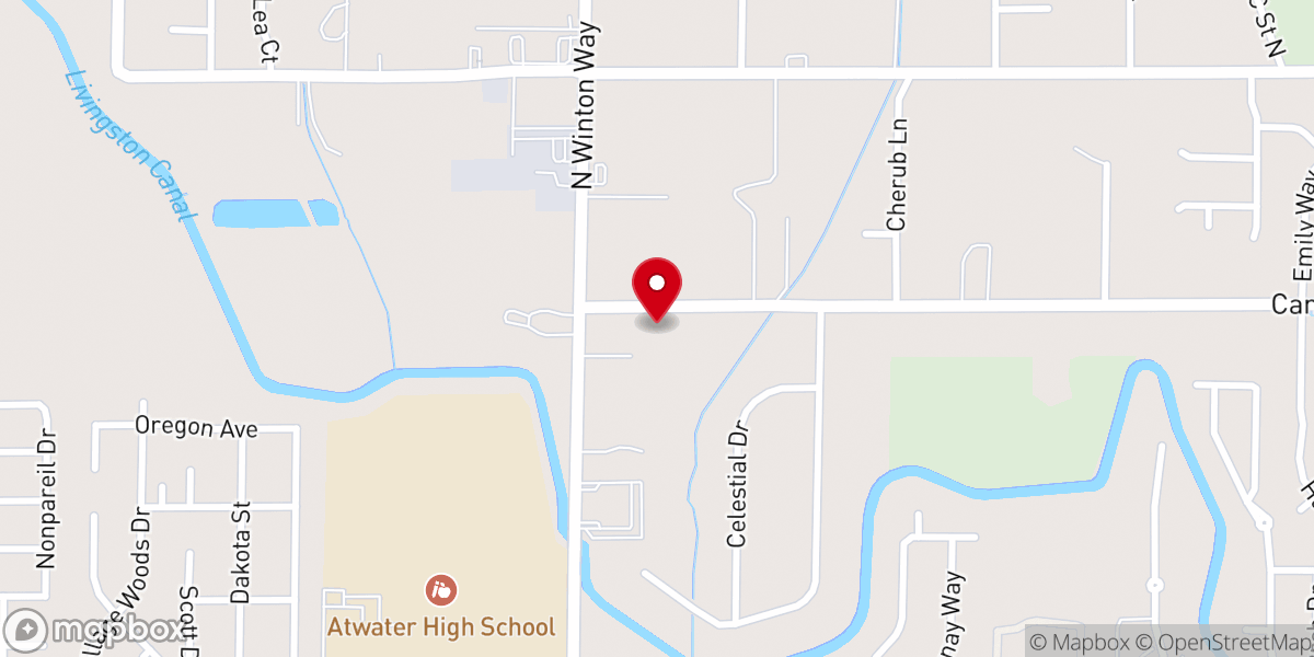 Map showing location of Wedding Chapel Of The Bells