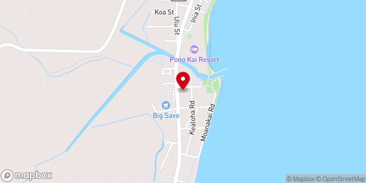 Map showing location of Kahili Adventist School and Preschool