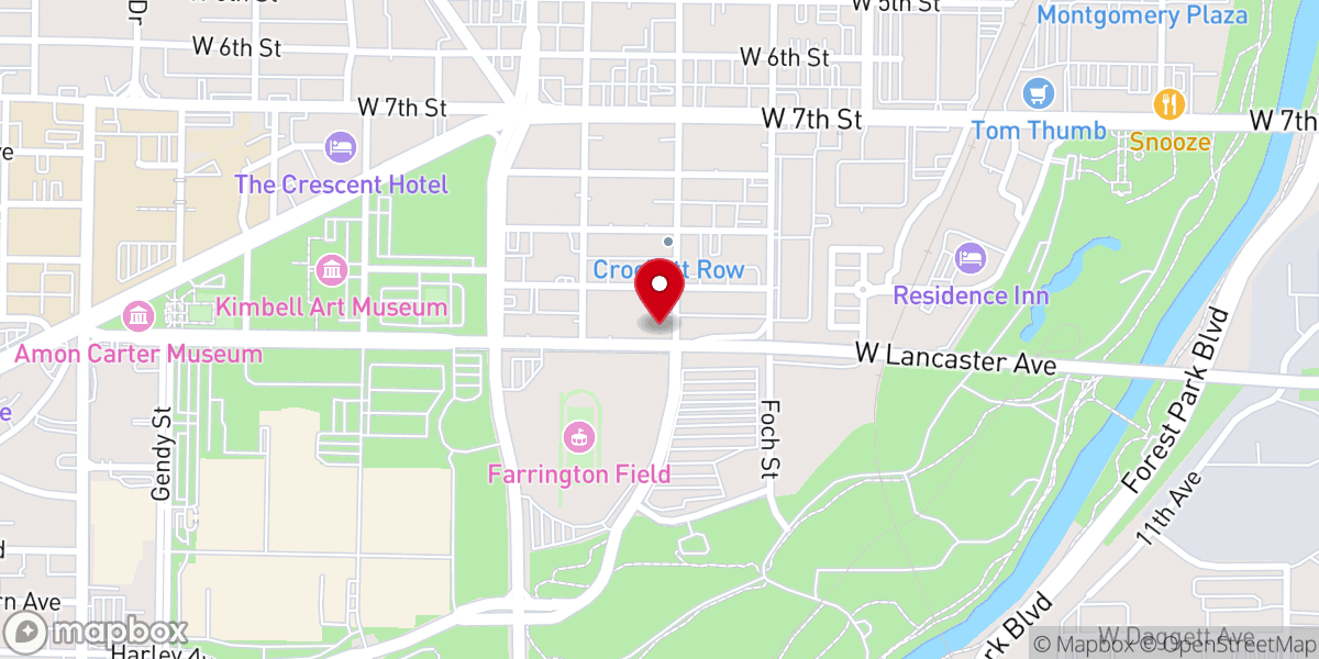 Map showing location of 7 City Church