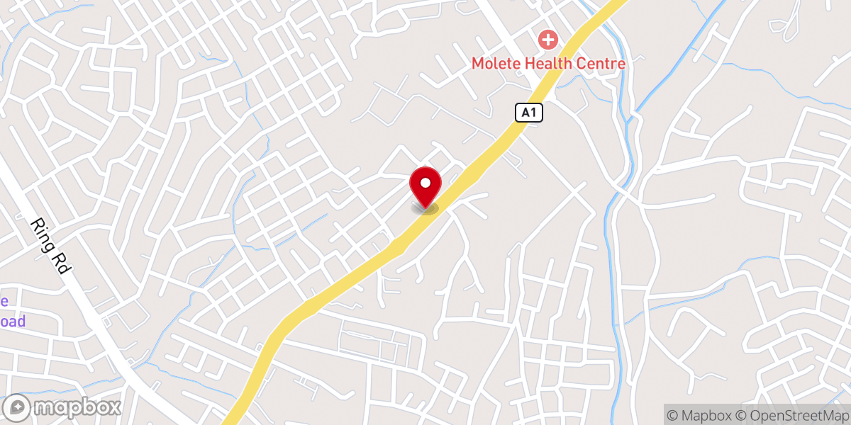 Map showing location of St. Anne's Church Diocese of Ibadan Anglican Comm