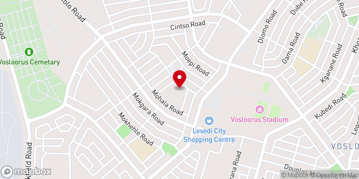 Map showing location of St.Albert The Great Catholic Church
