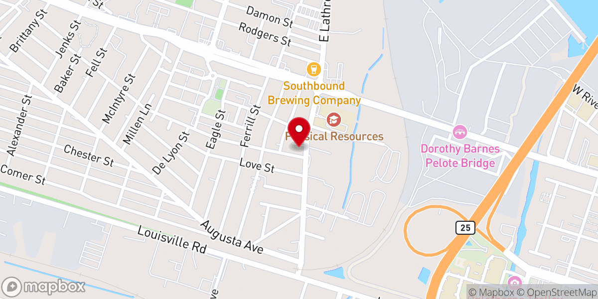 Map showing location of The Dwelling Church