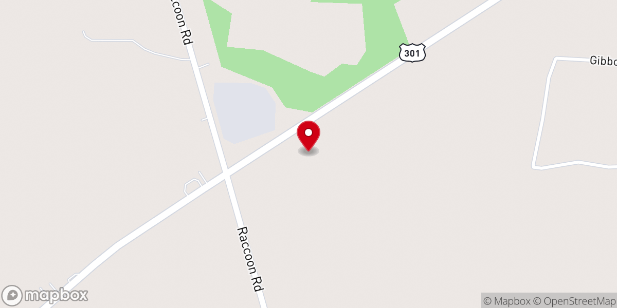 Map showing location of New Covenant Presbyterian Church