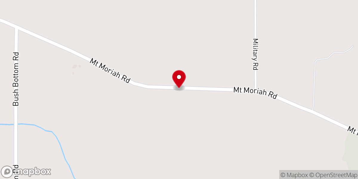 Map showing location of Cherry Grove Missionary Baptist