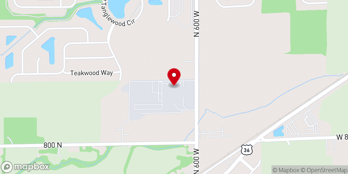 Map showing location of Angel Connection Ministries