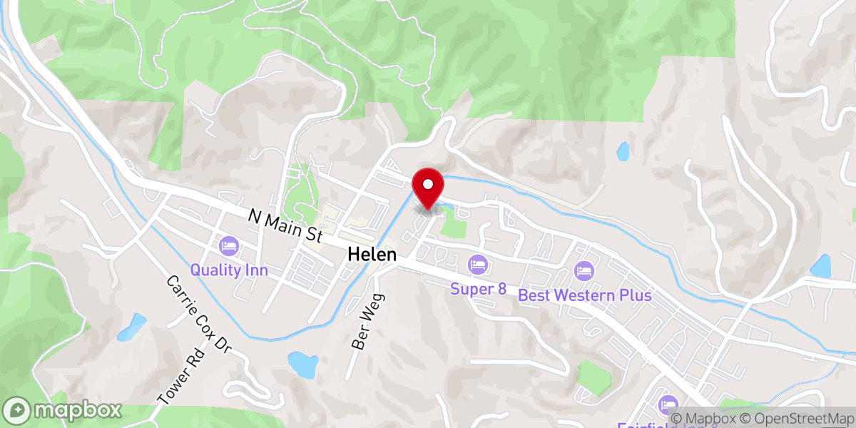 Map showing location of Alpine Wedding Chapel