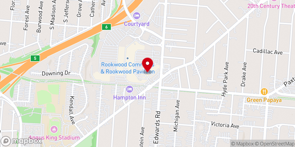 Map showing location of A Blessing to One Another Inc