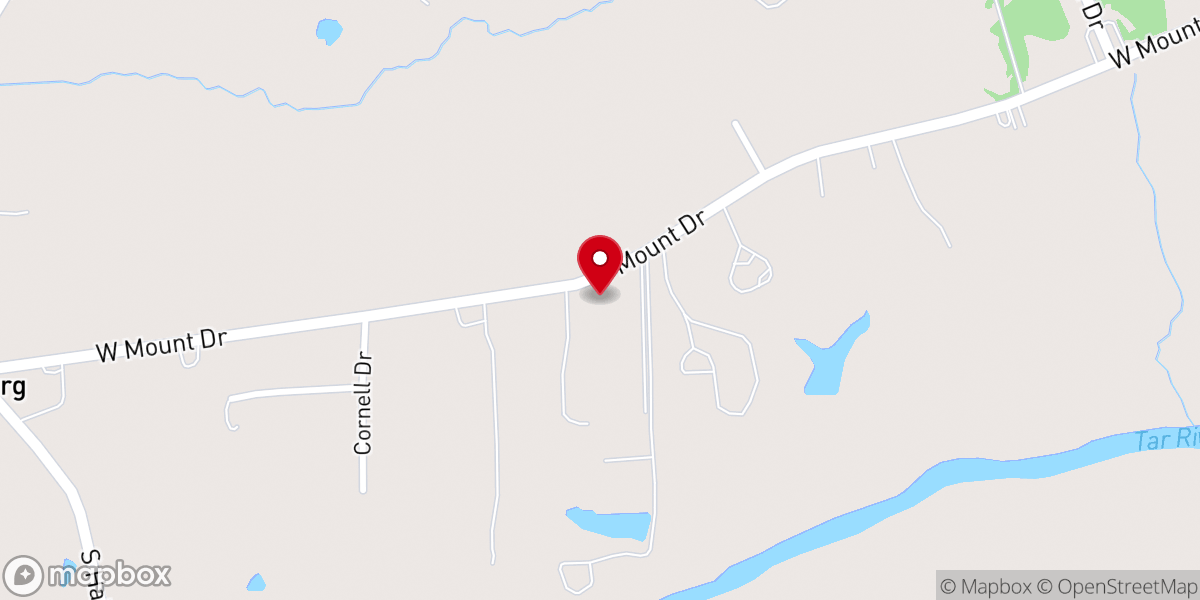 Map showing location of Grace Baptist Temple