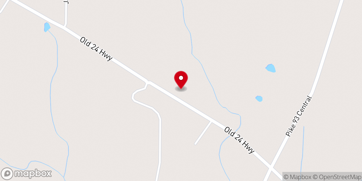 Map showing location of St James Missionary Baptist Church