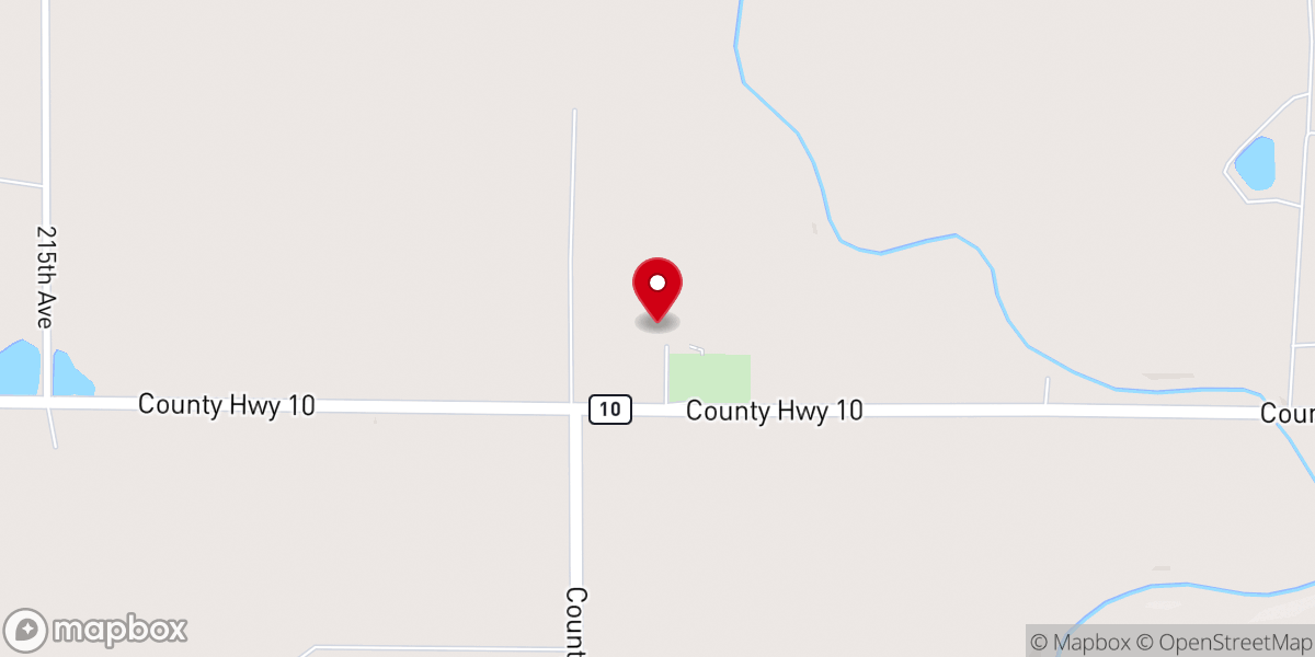 Map showing location of Immanuel Lutheran Church