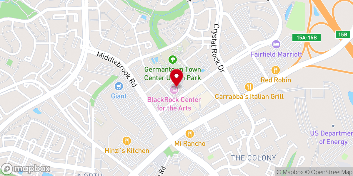 Map showing location of The Cornerstone Church