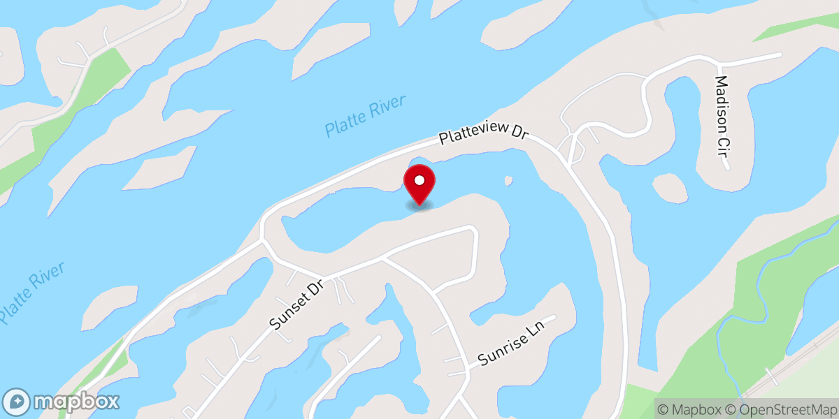 Map showing location of Cedar Creek