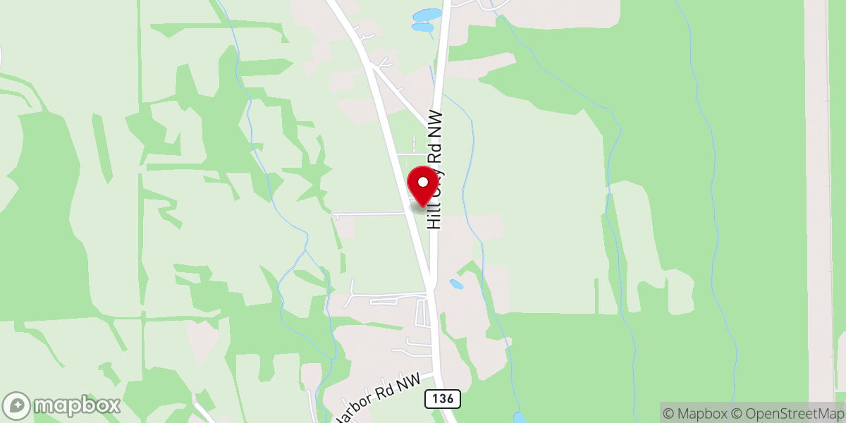 Map showing location of HIstoric Sugar Valley Baptist Church
