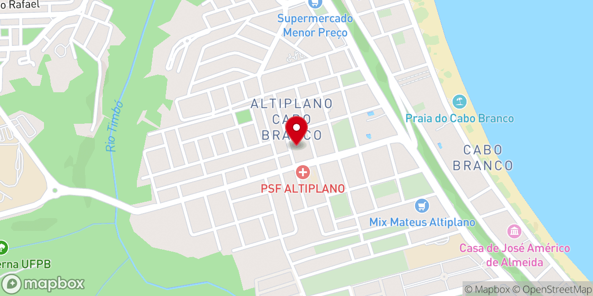 Map showing location of Paróquia Nossa Senhora do Perpétuo Socorro