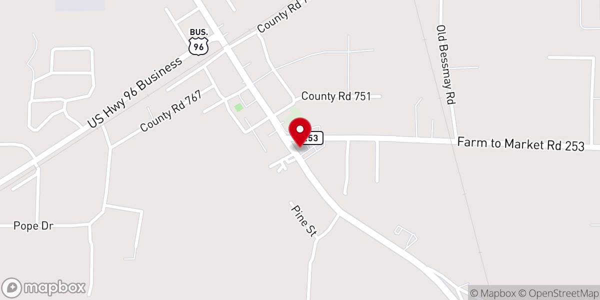 Map showing location of Helping Place
