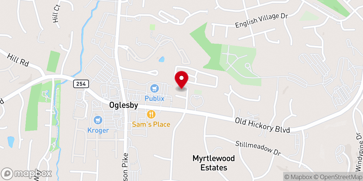 Map showing location of Merely a Mist Ministries