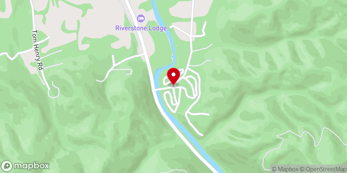Map showing location of Little Arrow Outdoor Resort