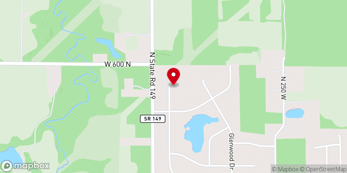 Map showing location of Allen John