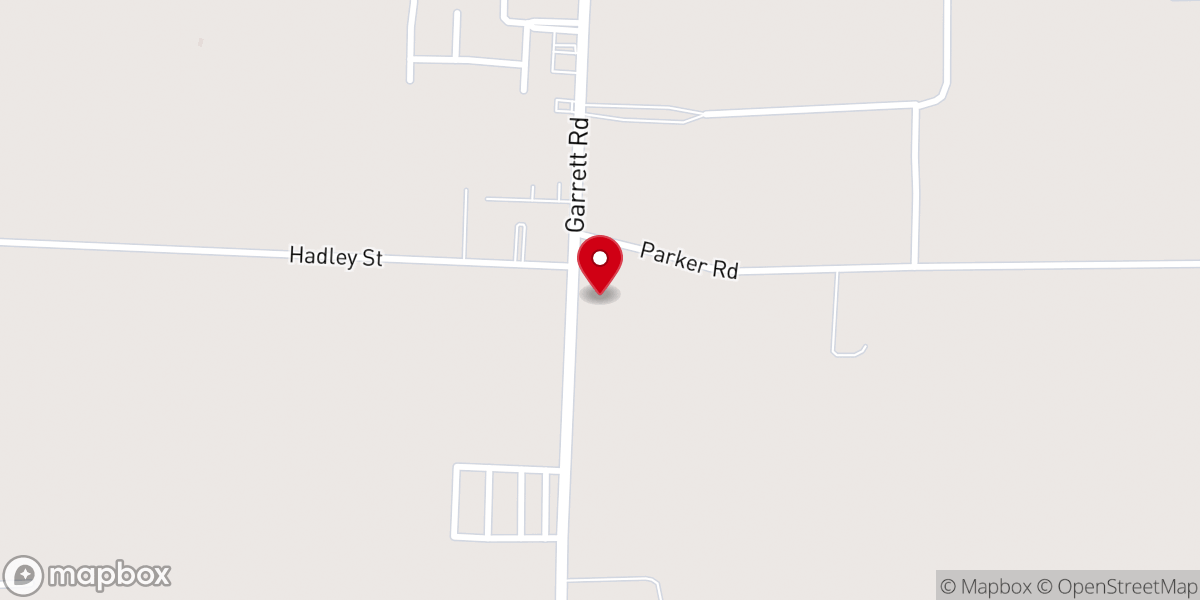 Map showing location of The Church on Garrett Road