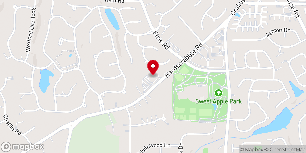 Map showing location of World Harvest Church