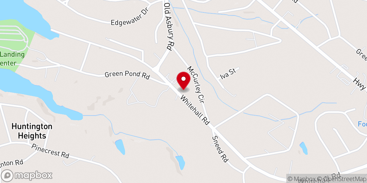 Map showing location of Living Word Empowerment Center