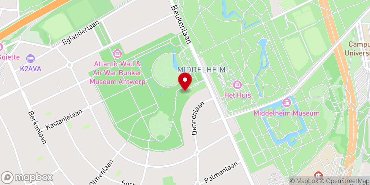 Map showing location of Villa la chapelle