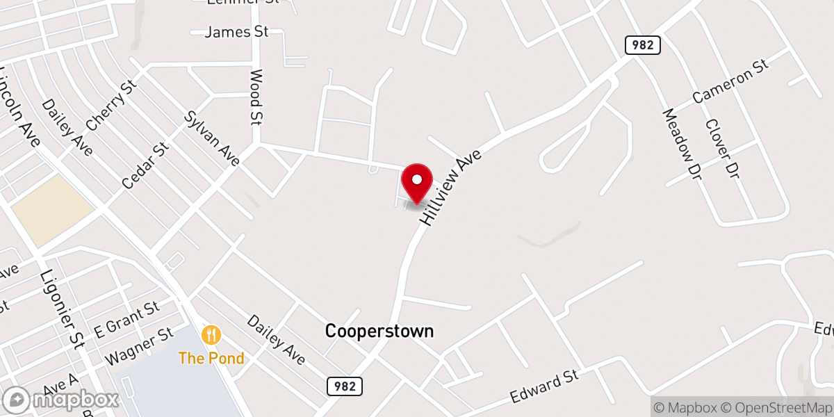 Map showing location of Assumption of St Mary Ukrainian Catholic Church
