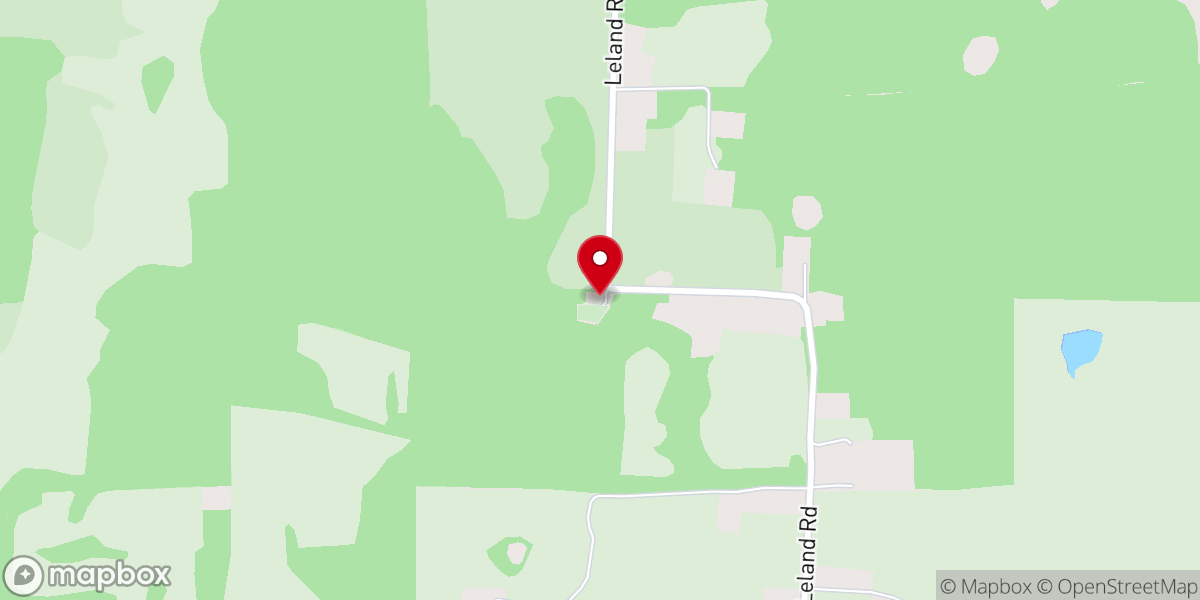 Map showing location of Mount Ararat A.M.E. Church