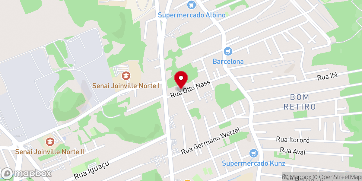 Map showing location of Paróquia Nossa Senhora Aparecida