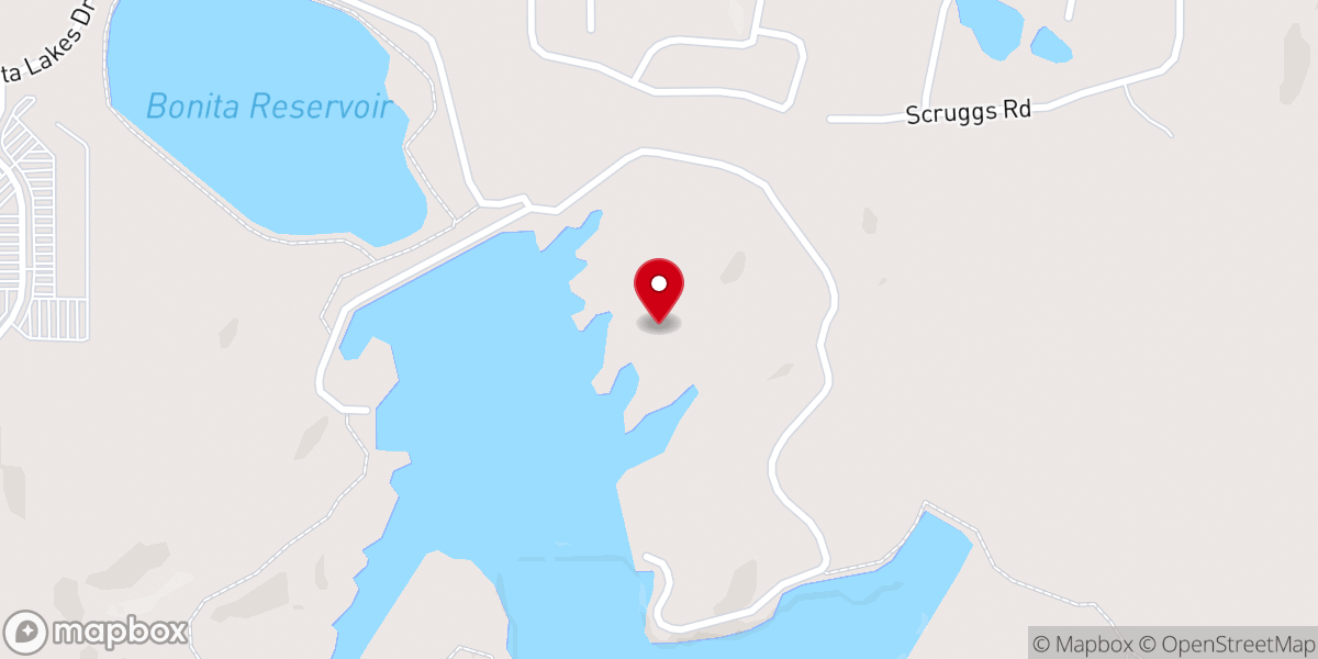 Map showing location of Life Church Meridian