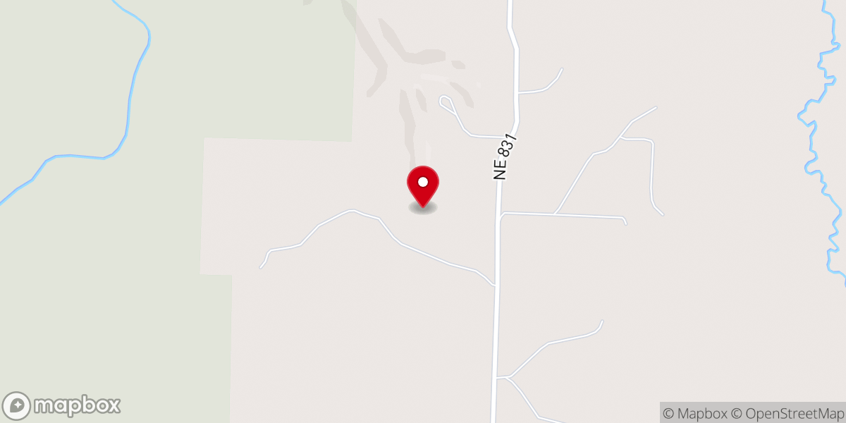 Map showing location of Lifechange Camp & Retreat