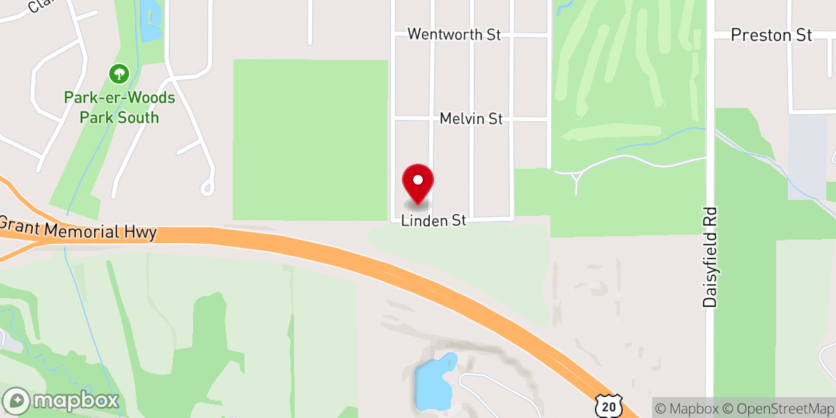 Map showing location of First Love Fellowship