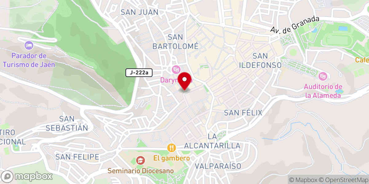 Map showing location of Cofradía de Ntro. Padre Jesús Nazareno (El Abuelo)