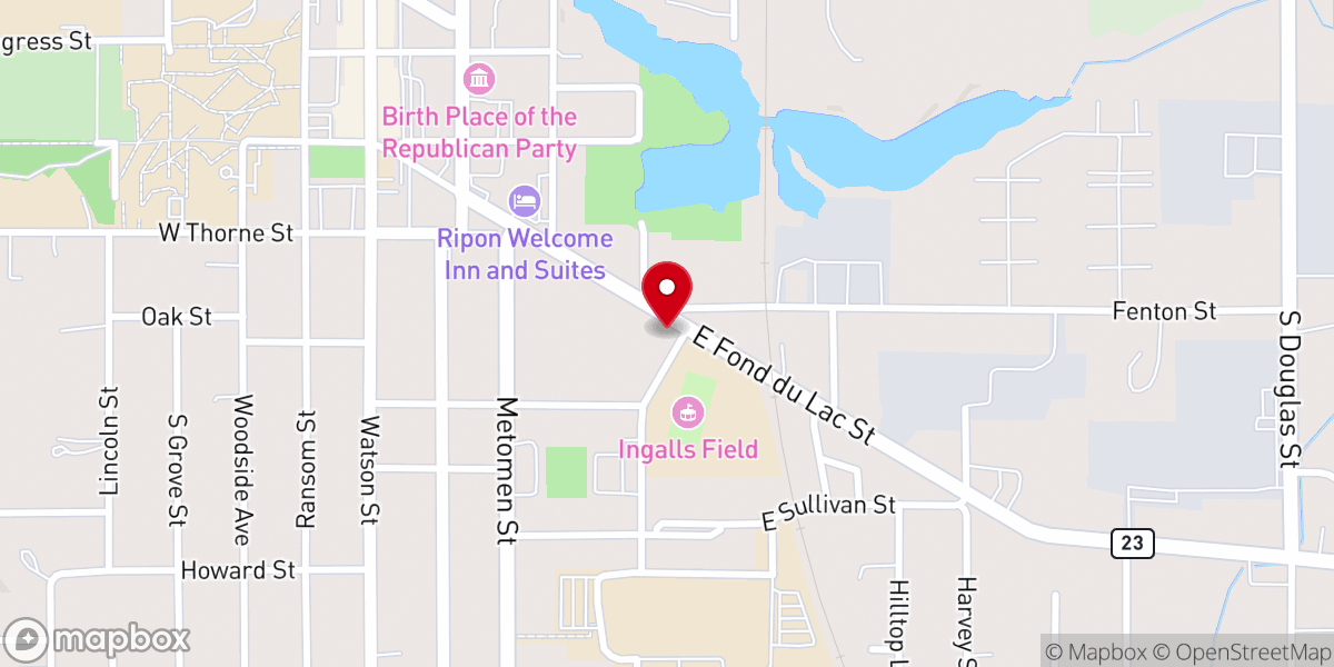 Map showing location of Iglesia de Cristo Refugio de Salvación Ministerios Ebenezer