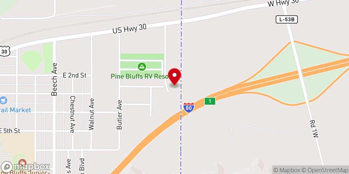 Map showing location of Our Lady of Peace Shrine