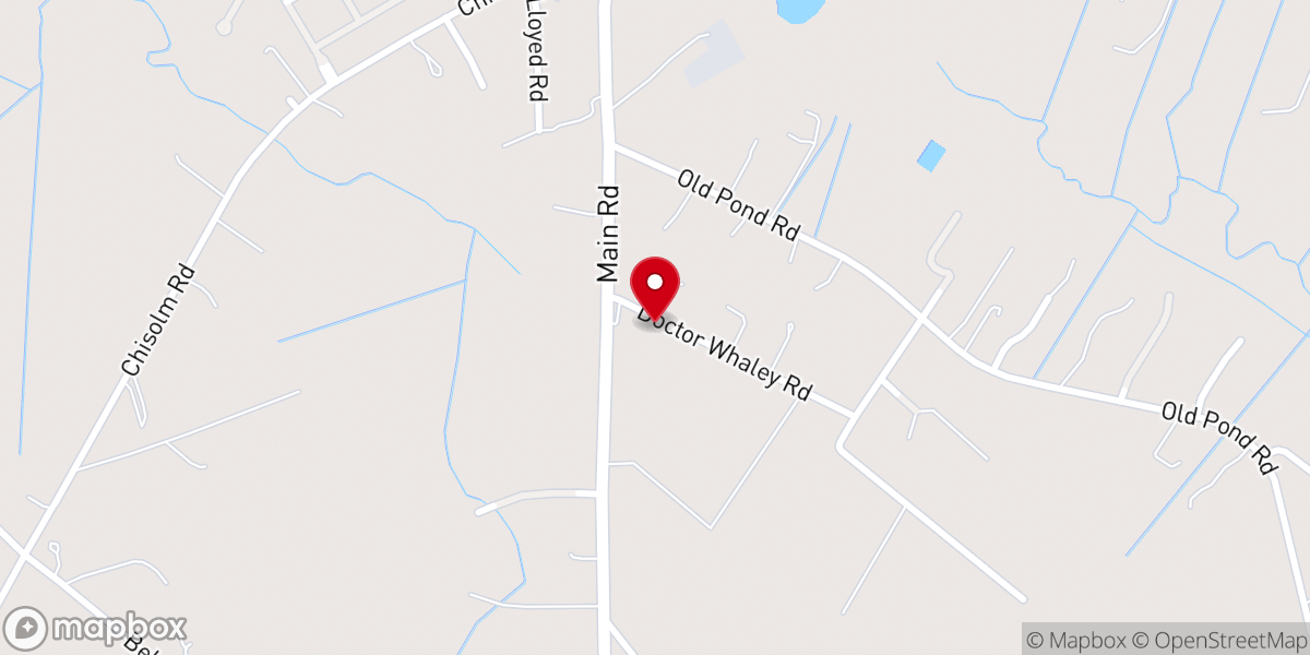 Map showing location of Christ Reformed Episcopal Church