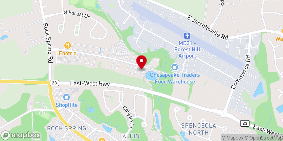 Map showing location of Newport Terrace