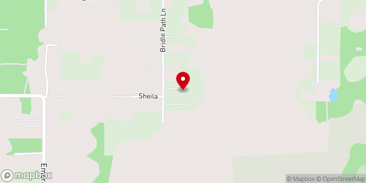 Map showing location of Morning Star Cowboy Church