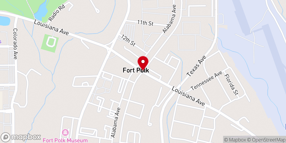 Map showing location of Fort Johnson South