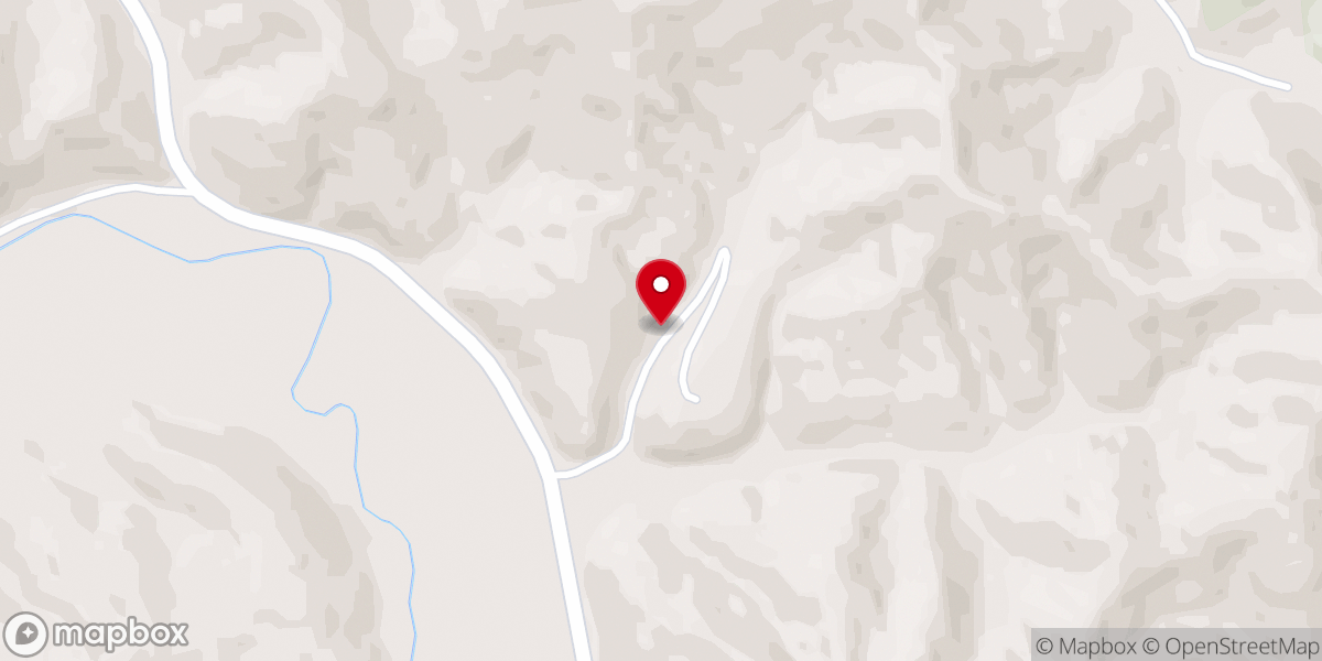 Map showing location of White Hall Baptist Church