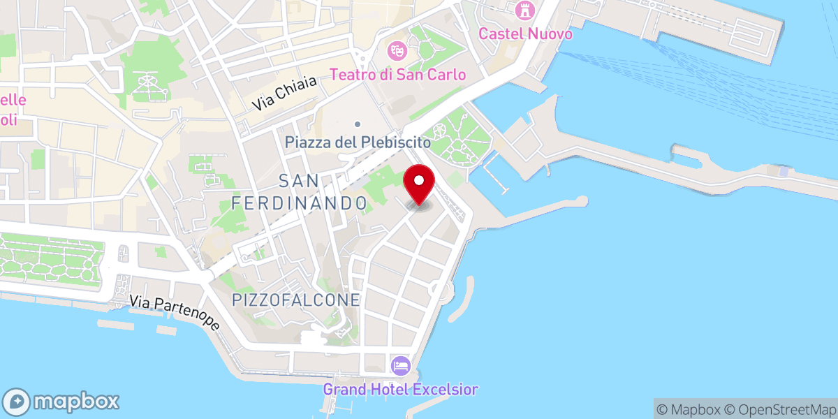 Map showing location of Basilica di Santa Lucia a Mare