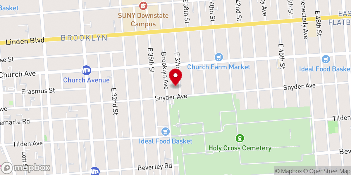Map showing location of The Church Of God And Saints Of Christ