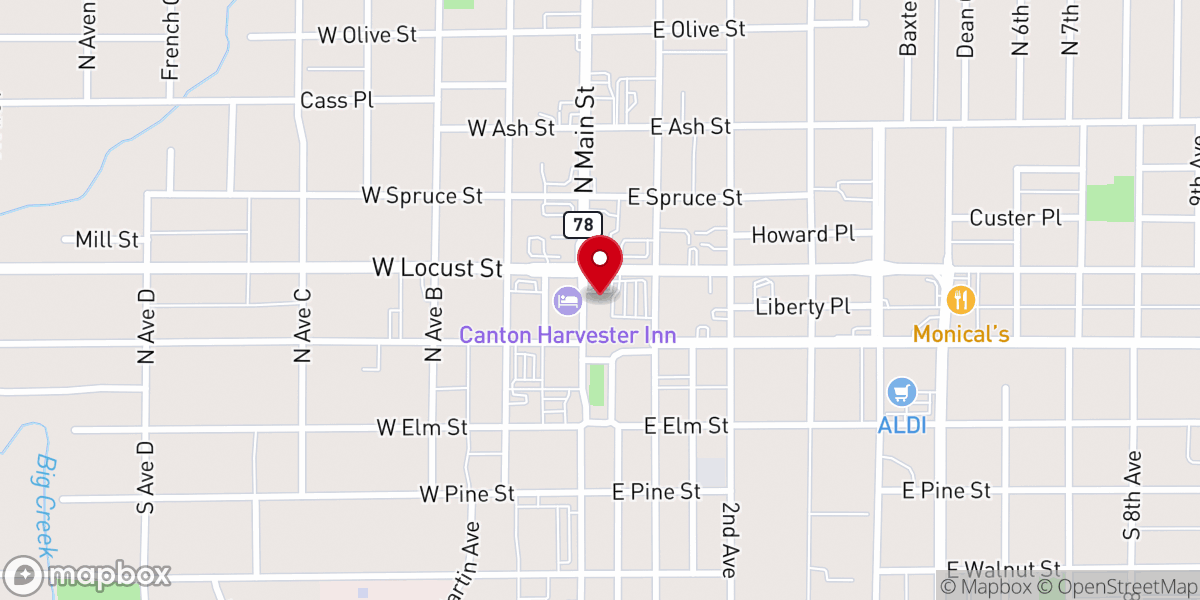 Map showing location of Faith Christian Family Church