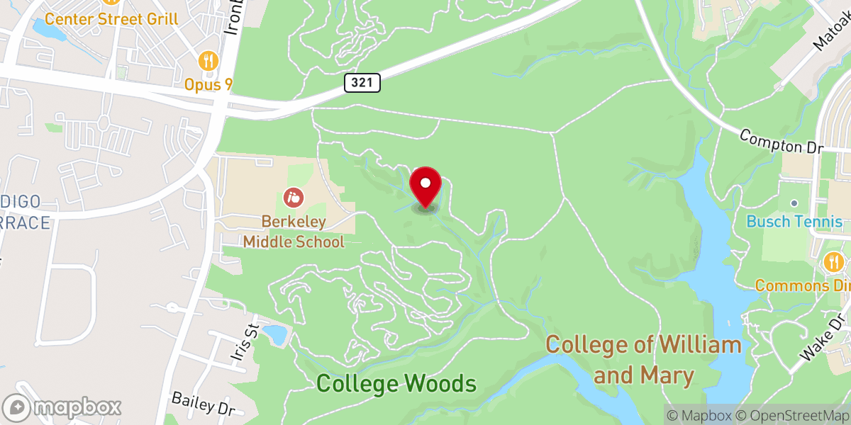 Map showing location of Living Hope Va