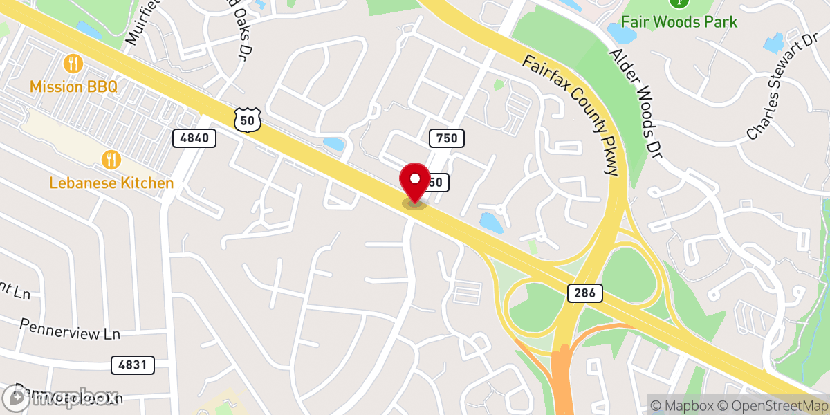 Map showing location of Living Waters Ministry Inc