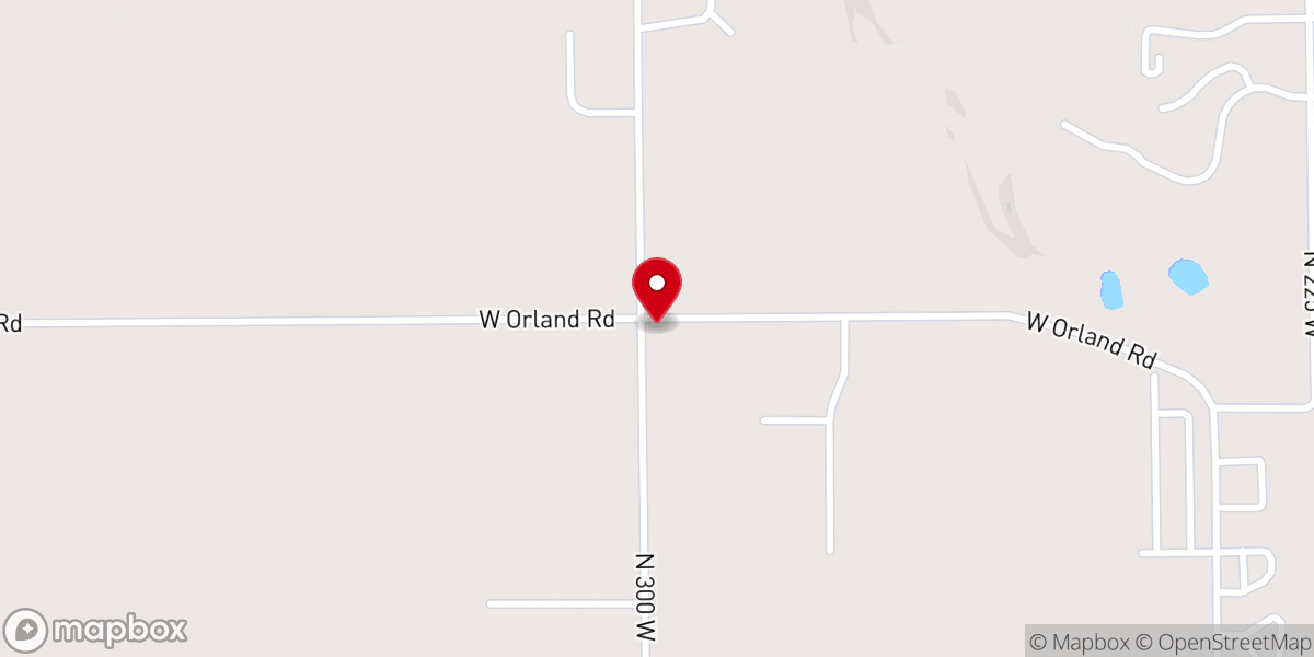 Map showing location of Presbyterian Chapel of the Lakes