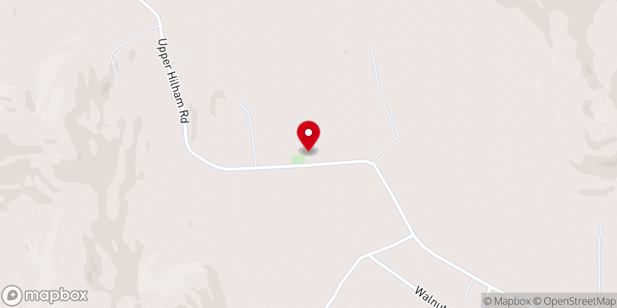 Map showing location of Walnut Grove Church of Christ