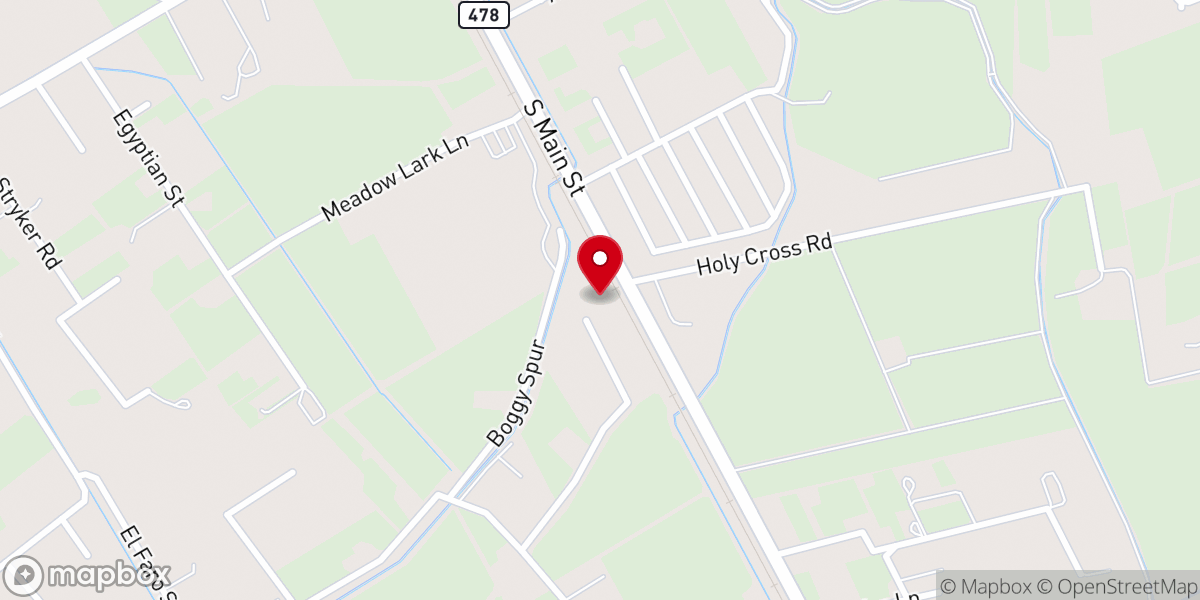 Map showing location of Apostolic God's Lighthouse Worship Center