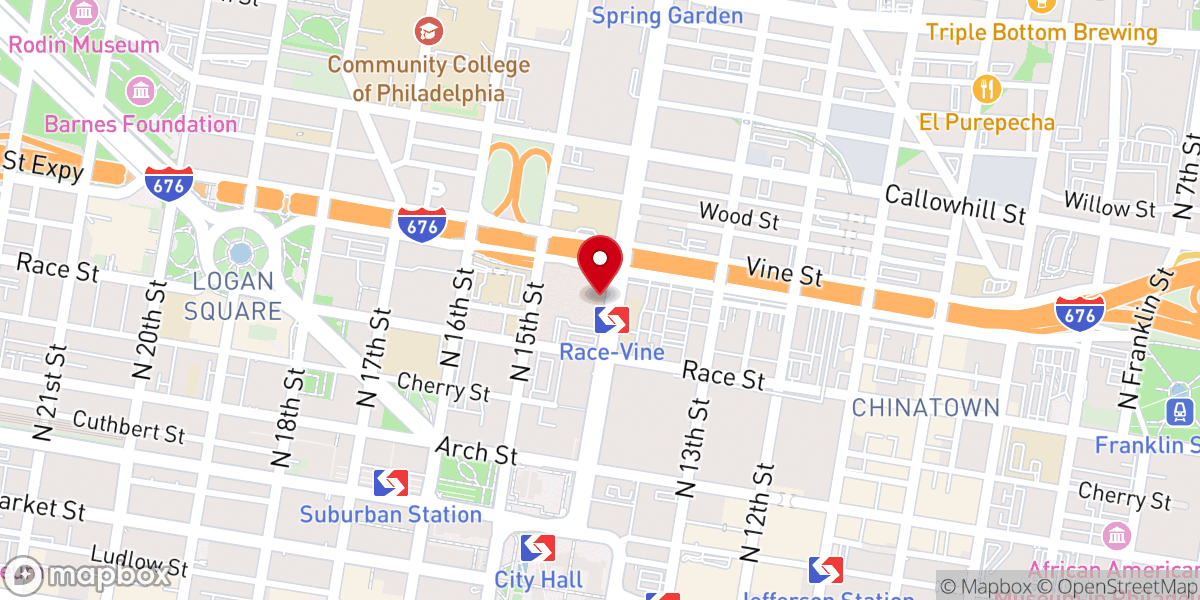 Map showing location of Kristine Ward, MD